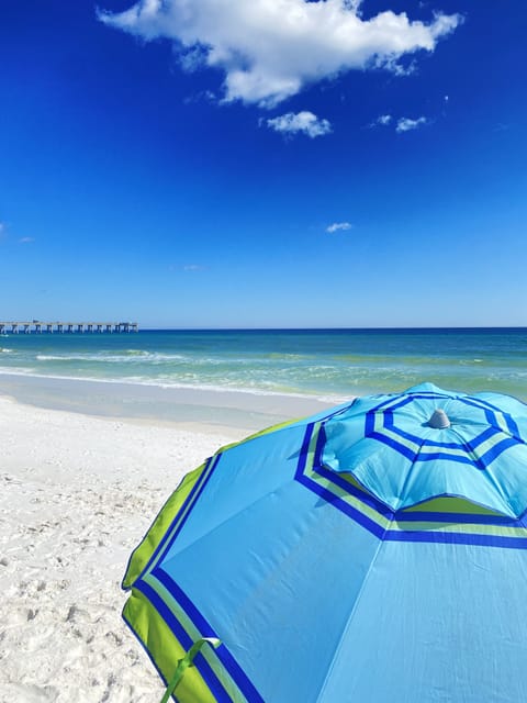 A sunny day at Navarre Beach, Florida's Most Relaxing Place