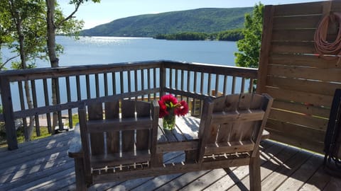 main floor outside deck