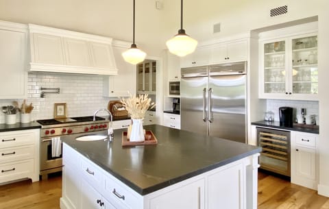 Fully stocked kitchen! Butlers pantry, coffee station, filtered hot/cold water 