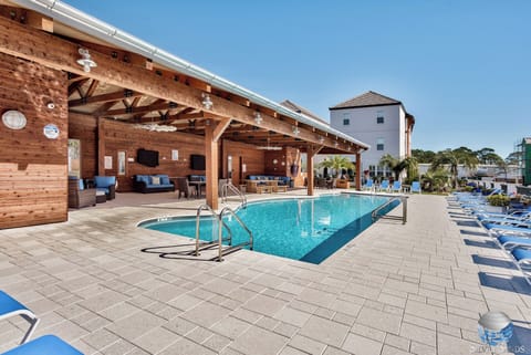 Private Community Pool - Recreation Area - Egg Grills - Available to Guests