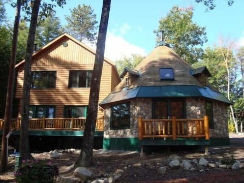 Wood And Stone House