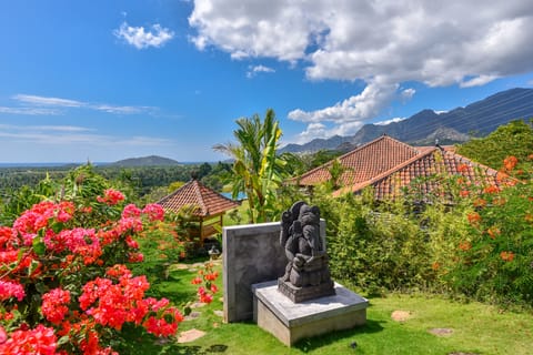 Entrance to the villa