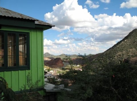 Looking into the mountains of Mexico