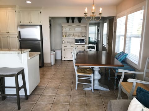 kitchen with dining area