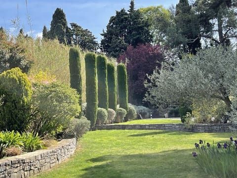 Garden towards the pool