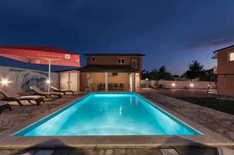 Villa Yasmin in Pula with 32m2 Poll and Indoor heated Pool