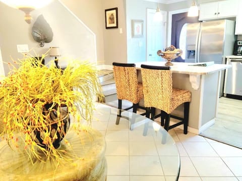 Dining Table and Bar area