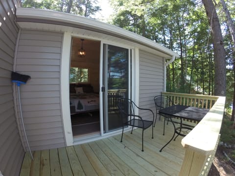 Patio off Queen bedroom 