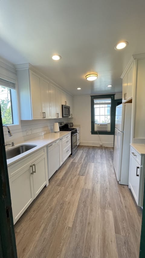 Freshly renovated kitchen