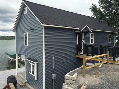 View from parking area