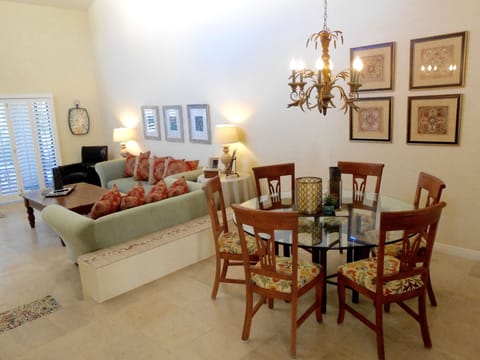 Relax in your comfortable living space with all the comforts of home...