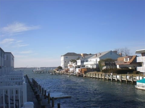 View from our first floor deck