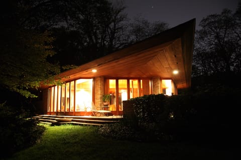 Night view from the Garden