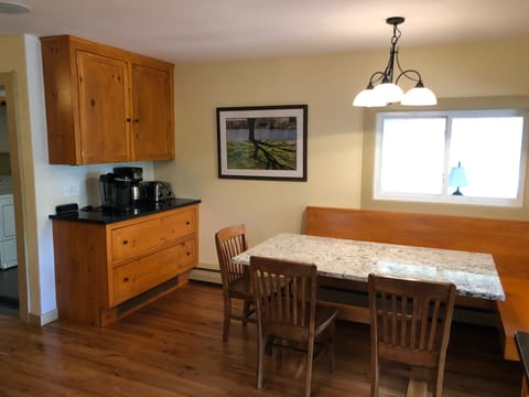 Kitchen and coffee counter 