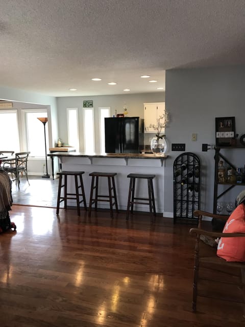 Kitchen Area View from Front Door.