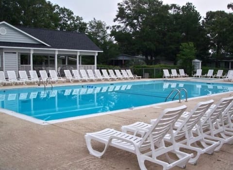 Outdoor pool in Oceanside Village