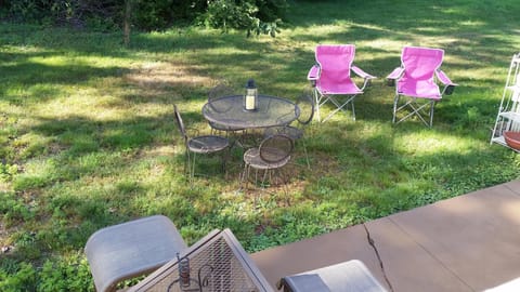 Backyard, patio, bar, & gas grill