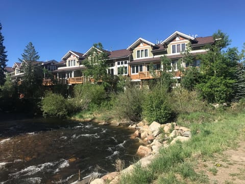 The Fraser River adjacent to the Townhome