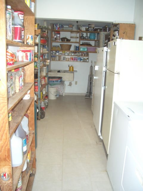 Laundrey room and storage area