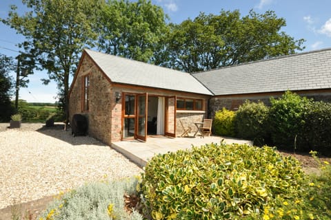 Entrance & protected suntrap courtyard
