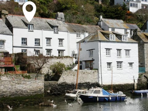 In the heart of Polperro - see pin.