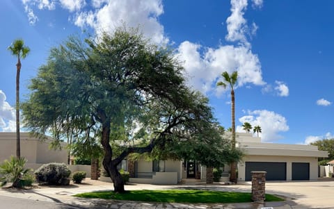 Front view of house