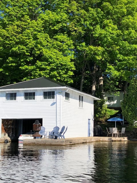 Lakeside from the water