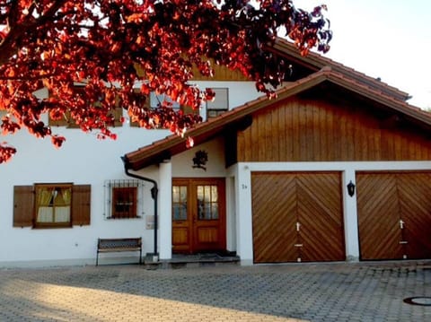 The outside of our lovely home located in Trauchgau, Bavaria