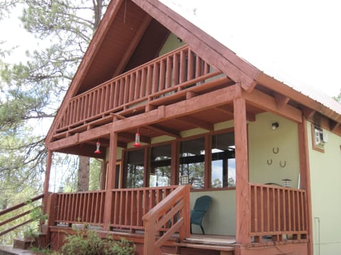 Our little piece of heaven has stunning views and large porch, balcony & deck.