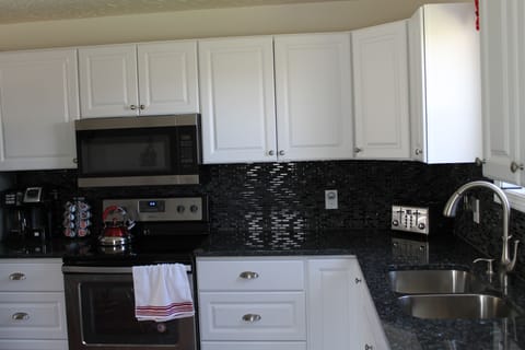 New stainless steel appliances 