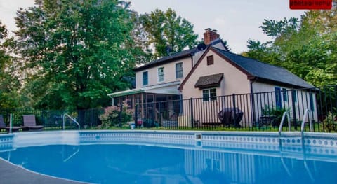 Totally private pool. Such a treat !o Open Memorial Day to Labor day 