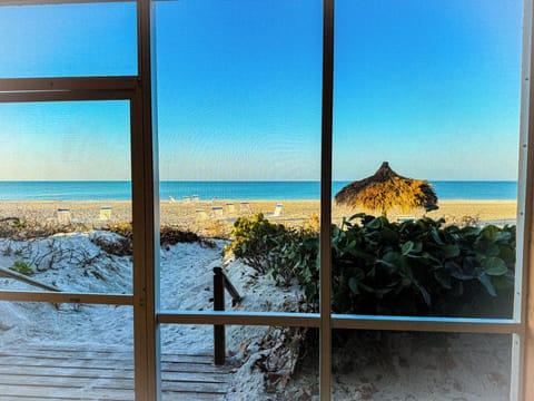 Beach at your backdoor.
