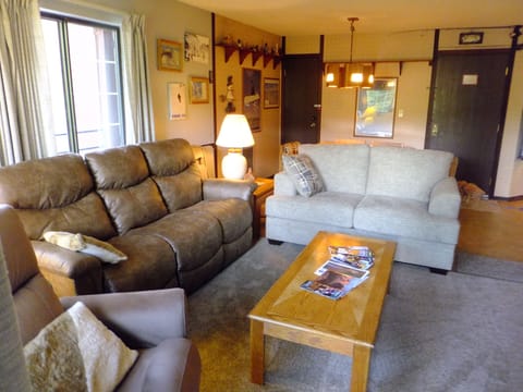 Over sized love seat; couch with 2 recliners; single recliner/rocker for relax