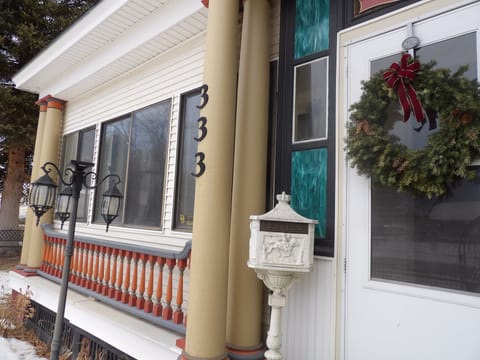 Entrance to the Front Porch/House. 