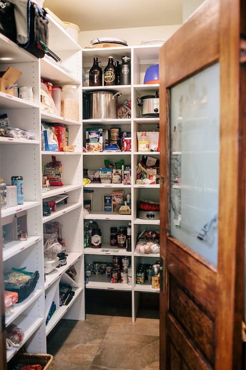 Pantry off of kitchen in main house