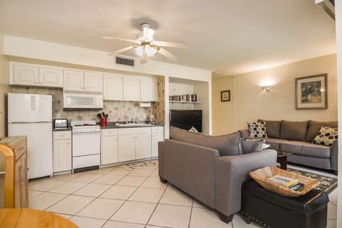 Kitchen and Living Area