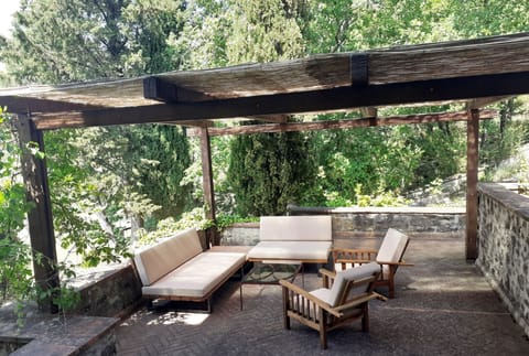 Open-air living room