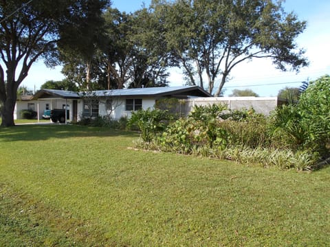 One of the Home's Tropical gardens