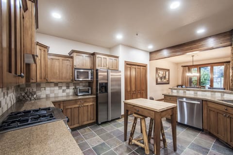 Fully stocked Kitchen for cooking and serving for 12