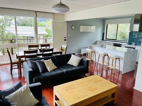 Open plan living area