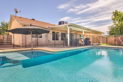Fenced pool - not heated