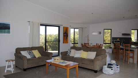 Solar passive design - solar powered, open plan living 