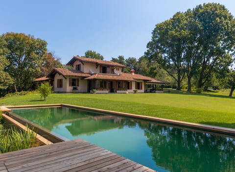 View of the house from the pool