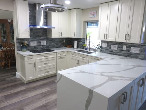 Chef's kitchen with a VIEW!  (and pass through window)