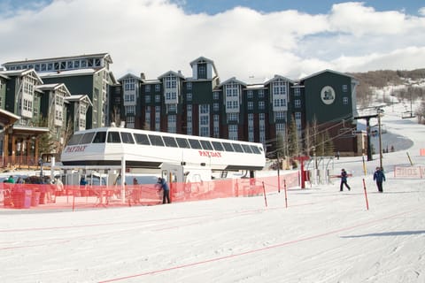 Ski-on, ski-off on Park City Mountain!