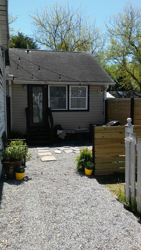 Entrance to the home