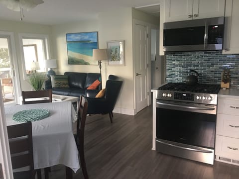 living area from Kitchen