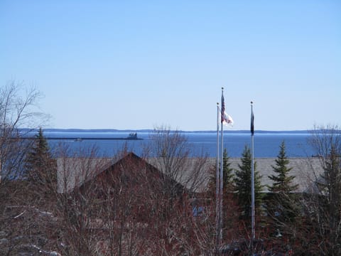 view from private balcony