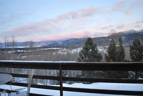 View looking out over the deck CS II