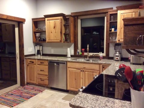 Upper Level Kitchen adjoins Upper Level Porch